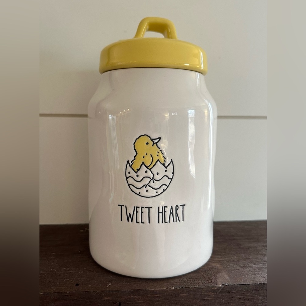 Rae Dunn TWEET HEART canister